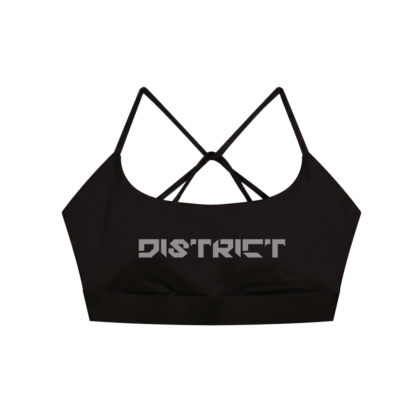 Strappy Criss Cross Yoga Sports Bra