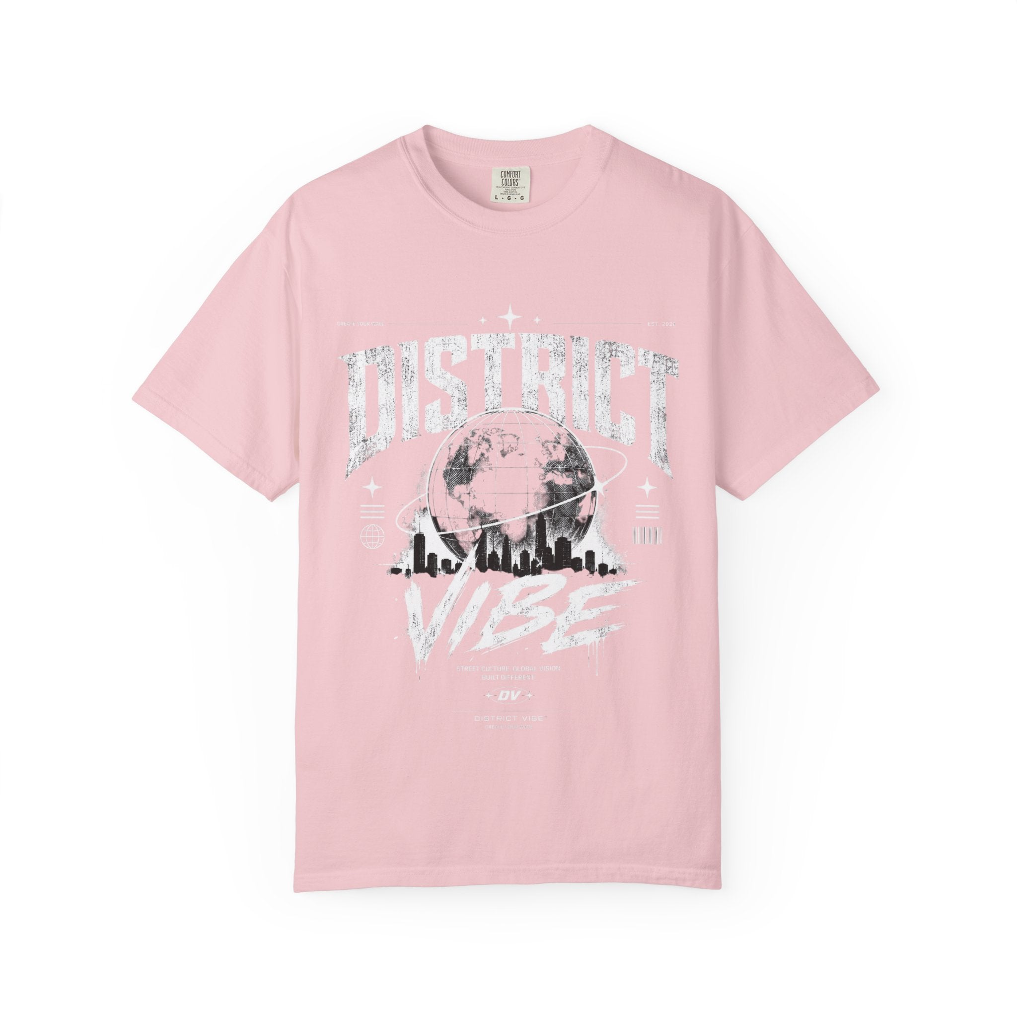 District Vibe T-Shirt — Urban Skyline Graphic Tee