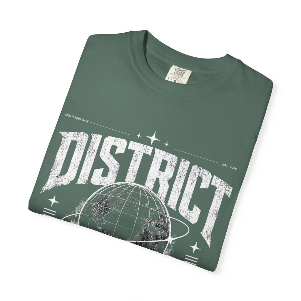 District Vibe T-Shirt — Urban Skyline Graphic Tee
