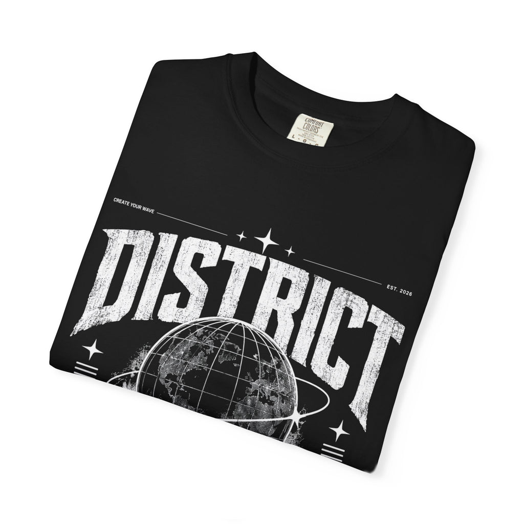 District Vibe T-Shirt — Urban Skyline Graphic Tee