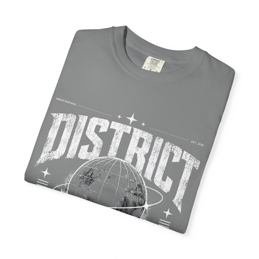 District Vibe T-Shirt — Urban Skyline Graphic Tee