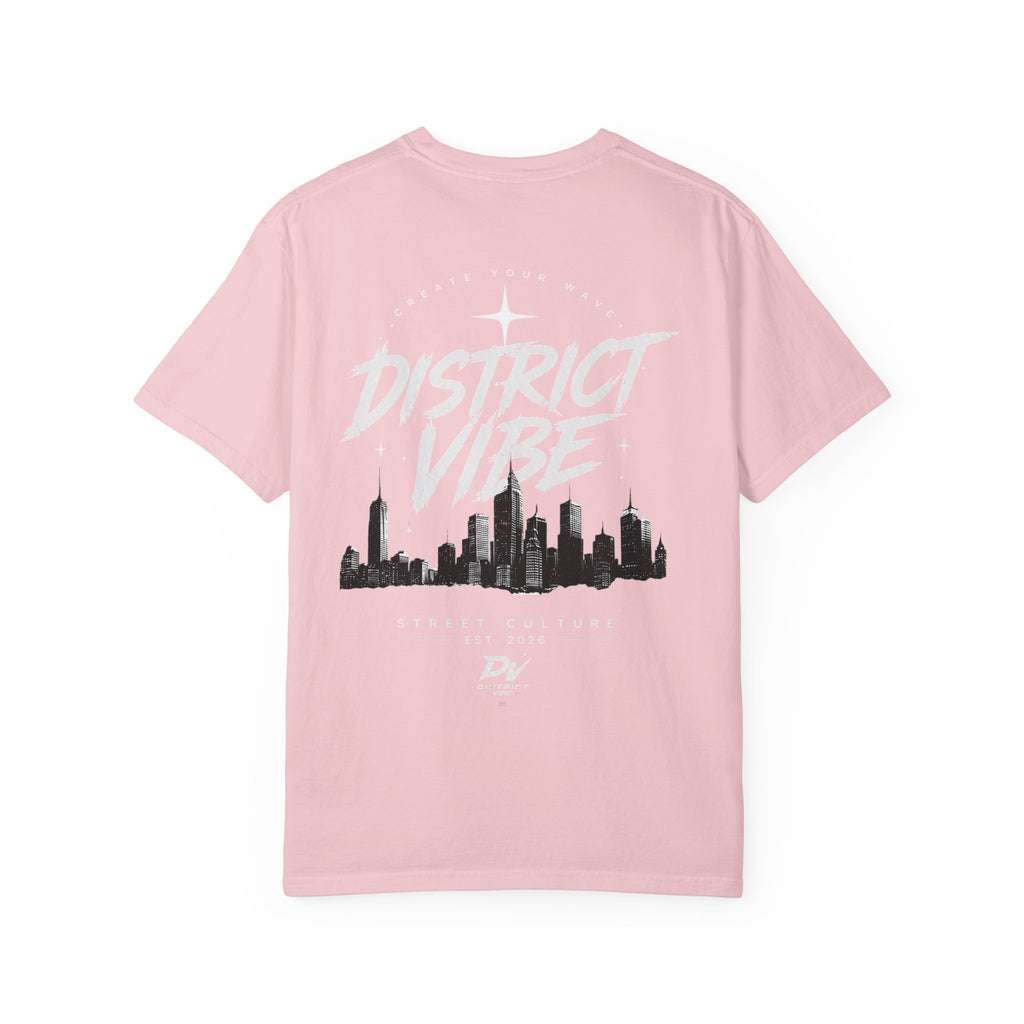 District Vibe T-Shirt — Urban Skyline Graphic Tee