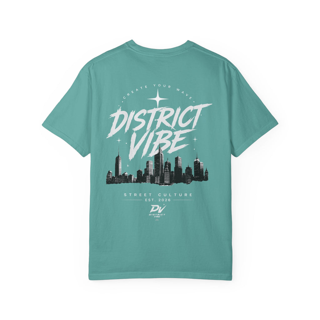 District Vibe T-Shirt — Urban Skyline Graphic Tee